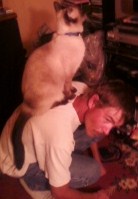 Ausie & his favourite 