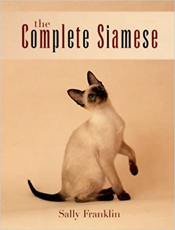 Cover of Sally Franklin's hardback book, The Complete Siamese